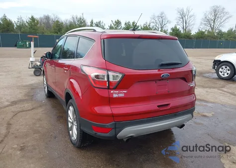 2017 Ford Escape Titanium из США, поврежденный, VIN 1FMCU0JD2HUA92876